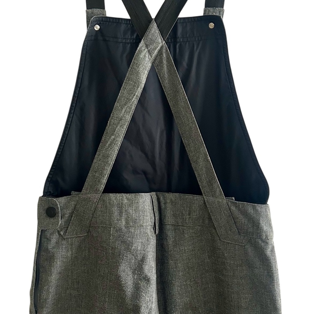 Obermeyer Women's Insulated Bib Ski Pants Gray Size 6 Themore Overalls